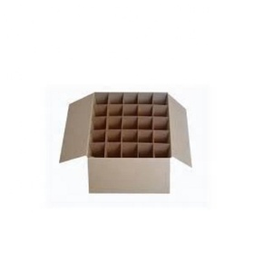 Carton box partition-Custom Brown Cheap Corrugated Insert Divider Cardboard Box Divider