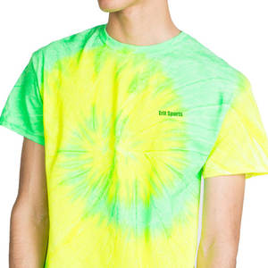 Chemises tie-dye pour hommes fabriquées au Pakistan, design personnalisé, imprimées, légères. - Product Image 5