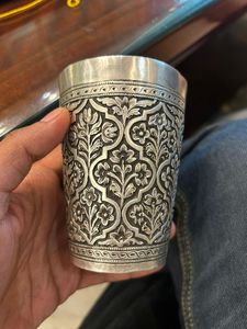 Handcrafted Embossed Silver <b>Coffee</b> Pot and <b>bottles</b> Vintage Floral Metal Tea Server Decorative Arabic Turkish <b>Coffee</b> pot - Product Image 4