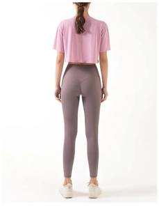 Hot Sale Girls Crop Top Custom Blank Tank Tops Cropped Girls T-shirts Streetwear Stone Washed Crop Top Women's <b>Tee</b> Shirt - Product Image 4