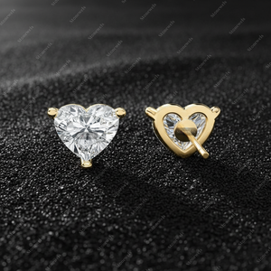 Diamants synthétiques en vrac, taille cœur, qualité DEF VVS VS1, créés en laboratoire (HPHT CVD), certifiés IGI, vente en gros - Product Image 2