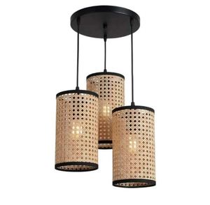 Lámpara de Techo LED Moderna de Hierro con Altura Ajustable, Pantalla Redonda Negra, Ahorro de Energía, para Sala de Estar - Product Image 5