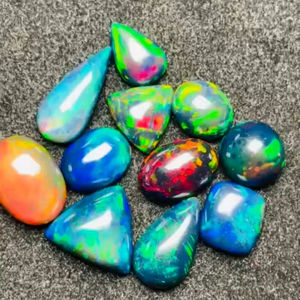 Opale naturelle de qualité supérieure, cabochon ovale blanc, grande taille, excellente qualité, certifiée IGI, polissage parfait, prix abordable - Product Image 1