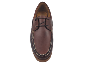 Mocasines Marrones para Hombre, Punta Redonda, Sin Cordones, Zapatos de Oficina y Carrera, Suela de Goma Acolchada - Product Image 2