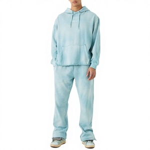 Survêtements d'hiver unisexes Mangoes Fashion légers, délavés à l'acide, 100% coton, respirants, confortables, vêtements de sport de haute qualité - Product Image 1