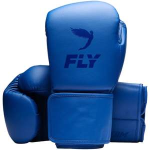 Guantes de Boxeo con Cierre de Correa Estilo Fly, Guantes de Entrenamiento de Piel Premium, Guantes de Sparring con Soporte Seguro para la Muñeca para Uso en el Gimnasio - Product Image 1