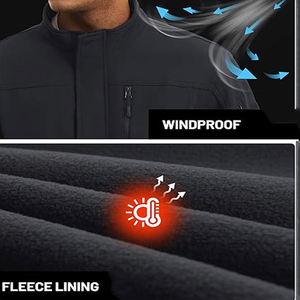 Veste Softshell pour Hommes, Nouveau Style, Vente en Gros Directe d'Usine, Veste Softshell Imperméable pour Hommes - Product Image 4