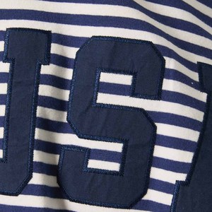 USA Custom University <b>Mock</b> <b>Neck</b> Crew <b>Neck</b> Sweatshirt Cotton Fleece Women Unisex Embroidered Chenille Patch - Product Image 6