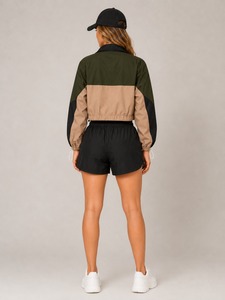 <b>Women</b> <b>Windbreaker</b> Short Set Combining Modern Fashion Lightweight Feel And Premium Athletic Performance Lightweight Fabric - Product Image 5