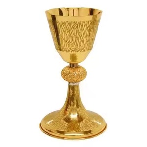 Cáliz Religioso Premium de Metal para la Sagrada Comunión y Reuniones Cristianas - Product Image 4
