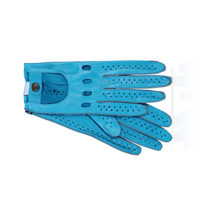 Gants de conduite en cuir toutes saisons non doublés pour hommes et femmes, coupe-vent et séchage rapide, avec sangle de poignet réglable - Product Image 3