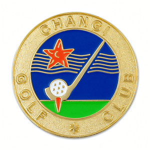 Marqueur de balle de <span class=keywords><strong>golf</strong></span> avec logo personnalisé et forme en émail doux ou en émail auditif ou en logo imprimé Marqueur de balle avec aimant au dos - Product Image 1