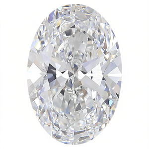 Diamant non monté certifié IGI 7.09 ovale VS1, diamant cultivé neuf - Product Image 2