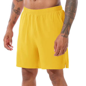 Shorts de sport pour hommes personnalisés, design tendance, tissu respirant en spandex/polyester écologique, anti-UV, séchage rapide - Product Image 1