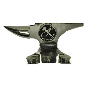 Handmade Wall Mount Blacksmith Anvil <b>Hooks</b> With 3 Holder Home Decor Items Nickel Plates Anvil Hot Sell - Product Image 5