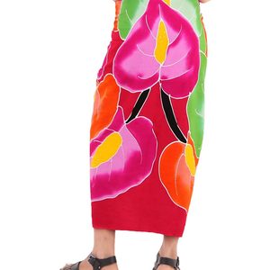 Summer Wear New Printed Beachwear Sarongs Swimsuit Cover Ups For Women New Fashion Ladies Beach Wrap Sarong - Product Image 2