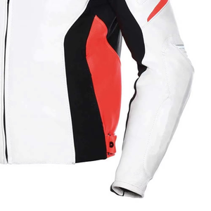 High Quality Custom Cowhide Leather Breathable Eco-friendly Anti-UV <b>Racing</b> <b>Jacket</b> Full Sleeve 550g Fabric Weight Motorbikes New - Product Image 6