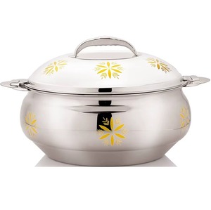 Plat de service moderne en acier inoxydable pour aliments chauds, écologique, compatible lave-vaisselle et induction, pour la maison au quotidien - Product Image 5