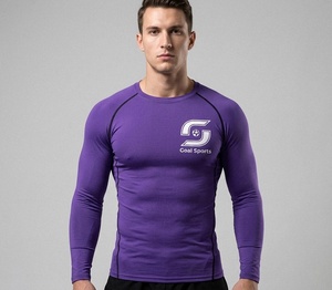 Custom MMA BJJ Rash Guard Set Compression Short Sleeve Shorts <b>Polyester</b> Spandex Training Martial Arts Wear - Product Image 1
