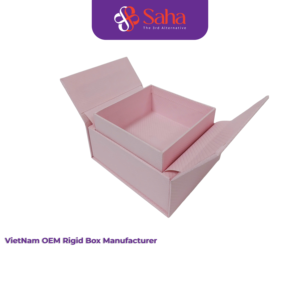 Cajas de Regalo Personalizables de Primera Calidad con Grabado, Estampado en Lámina Dorada Hecho a Mano, Reciclables, con Laminación Mate, Biodegradables, de Papel Kraft, OEM - Product Image 1