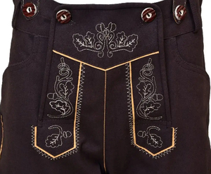 Men Bavarian Lederhosen Eco-Friendly Plus Size OEM Custom Oktoberfest German <b>Beer</b> Festival Cosplay Costume Pants - Product Image 4