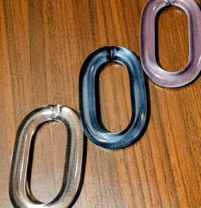 Custom Color High Quality Chains Resin Acrylic Bags Chains Link Handbag Accessories - Product Image 6