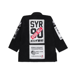 Kimono de Jiu Jitsu Brasileño Shoyorol Batch 102, Negro, Duradero, Unisex para Adultos, Uniforme de Competición, 100% Algodón, 440g, Transpirable - Product Image 2