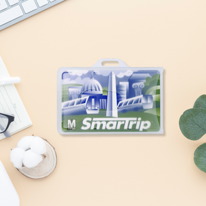 Plastic <b>ID</b> Name Tag Card <b>Holder</b> Personal Business Badge <b>Holder</b> - Product Image 1