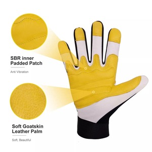 Guantes Mecánicos Ligeros para Trabajo, Conducción, Resistentes a la Abrasión, Protección de Brazos, Guantes de Seguridad - Product Image 4