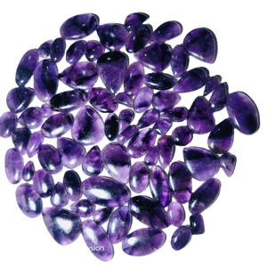 Wholesale Price 3mm Natural Indian Star <b>Amethyst</b> Loose Gemstone for Healing Use From Trusted Exporter - Product Image 2
