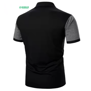 Ropa Casual Tejida Transpirable de Alta Calidad para Camisetas, Colores y Logotipos Personalizados, 200 GSM, Cuello Redondo, para Hombre, Sólida, Corta - Product Image 1