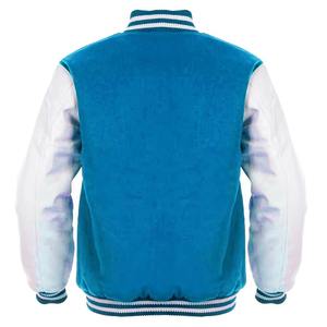 Chaqueta Varsity de Invierno de Alta Calidad, Mezcla de Lana, para Hombre y Mujer, con Cuello Alto, Tela de Lona Estampada, Logotipo Frontal Transpirable - Product Image 6