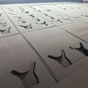 Composants en tôle d'acier inoxydable découpés au laser CNC avec usinage par électroérosion à fil pour la fabrication industrielle et le pliage - Product Image 4