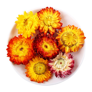 Prix usine séché Bracteantha Bracteata sain entier sec paille fleur arc-en-ciel chrysanthème <span class=keywords><strong>thé</strong></span> - Product Image 1