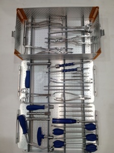 Orthopedic Set Pelvic Reconstruction Plate Instrument Set with Sterilization <b>Box</b> Orthopedic Surgical Instruments By Dentavex - Product Image 3