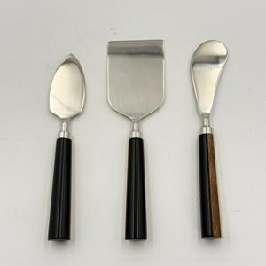 Nouvel Arrivage – Ensemble de Couverts en Acier Inoxydable 202 avec Manche en Résine, Style Rétro Mat, Vaisselle de Table Occidentale, Ustensiles de Fête, Couteau - Product Image 1