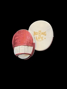 Guantes de Boxeo de Cuero de Alta Calidad, Sin Boxeo No Hay Vida, Guantes de Entrenamiento Curvos, Duraderos para Todas las Temporadas - Product Image 1
