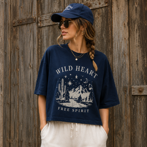 T-shirt ample pour femme avec logo personnalisé, en coton doux, mode estivale décontractée - Product Image 1