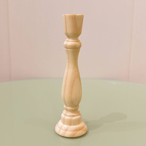 <b>Wooden</b> <b>Candlestick</b> Pine Wood Beech Wood <b>Candlestick</b> Holder for Wedding Party Camping Decoration Ornament - Product Image 3
