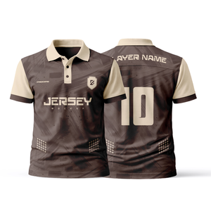 เสื้อโปโลพรีเมียมผ้ายืดสำหรับผู้ชาย 90% โพลีเอสเตอร์ 10% สแปนเด็กซ์ ระบายอากาศได้ดี ทรงแอธเลติก ผู้ผลิต OEM - Product Image 6