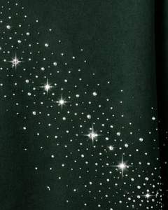 Sweat à capuche vert foncé orné de strass, coupe oversize, en molleton épais, avec poche kangourou, personnalisable, pour homme, style streetwear - Product Image 6