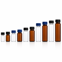 Flacons en verre injectables, bouteilles d'huiles essentielles, contenants de stockage, flacons compte-gouttes
