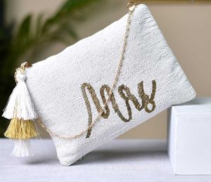 Wholesale Premium Handcrafted Seed <b>Beaded</b> Embroidered Crossbody Handbag Zip Closure-Waterproof Fashionable Women's Shop Outdoor - Product Image 4