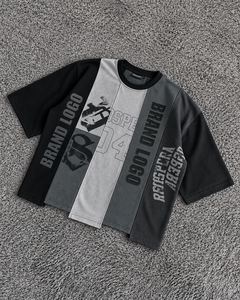 Camiseta PROSPER para Hombre, Corte Regular, Diseño Sólido, Manga Corta, Cuello Redondo, Logotipo Grabado en Relieve en la Parte Delantera, Tejido de Punto, 100% Algodón, Transpirable - Product Image 5