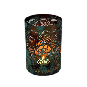 Meilleurs articles motif de tous les jours placage votif avec poignée Bougie votive Qualité supérieure Décor Métal Votive Bougeoir - Product Image 2