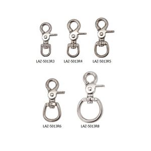 Mosquetón Giratorio de Metal Resistente Clásico Hecho en Taiwán para Correa de Perro - Product Image 3