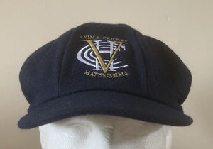 Casquettes baggy vertes de cricket à 8 panneaux en laine de style australien avec logo personnalisé à vendre - Product Image 2