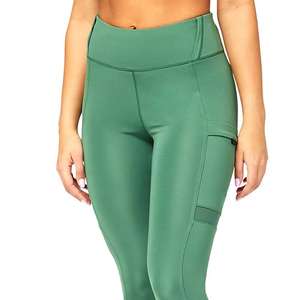 Trend <b>Women</b> High Waist Printed Eco-Friendly Breathable <b>Leggings</b> OEM Custom Logo Sweatpants and <b>Cropped</b> Hoodie Set All Seasons - Product Image 5