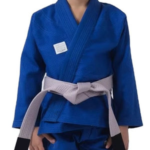 Conjuntos de Kimono de Judo para Niños Unisex, Ropa de Artes Marciales, Logotipo Frontal, Poliéster/Algodón, Precio Económico, Gran Venta - Product Image 6