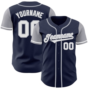 Maillot de baseball tendance authentique OMMIZ INDUSTRY personnalisé jaune-royal et noir, le plus vendu en gros - Product Image 4